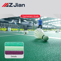 Indoor Synthetischer Badminton boden Vinyl PVC Court Bodenbelag Holz Sport boden Teppich Gummi matte BWF Approved Court