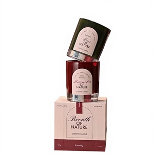 Günstige Handgemachte Duftkerzen aus Sojawachs Luxuriöse Glaskerzen & Raumduft Valentinstag-Geschenk - Product Image 6