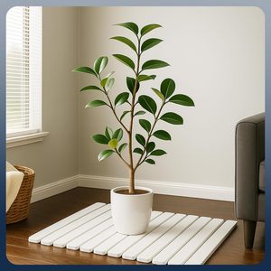 Tapis de bain moderne en diatomite écologique, solide, antidérapant, séchage rapide, super absorbant, pliable, en pierre - Product Image 4