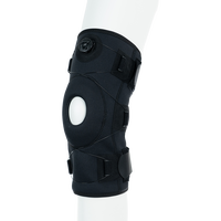 Attelle de genou réglable à charnière en néoprène, soulagement de la douleur, stabilisateur de course sportive, compression de soutien pour l'arthrose