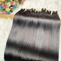 GDY Cheveux Vietnamiens Super Double Drawn Vierge Bruts Non Traités, Paquets de Tissage 12A 15A, Extensions de Cheveux Humains Lisses comme des Baguettes, Fournisseurs
