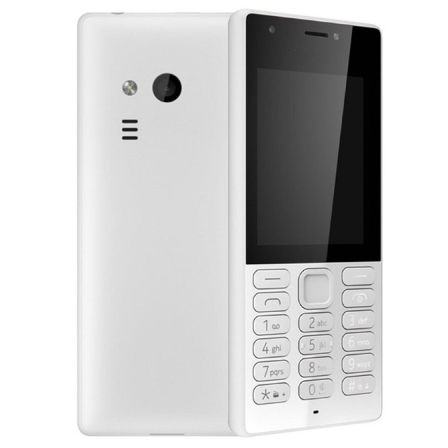 2017 New Cross-Border Mobile Phone 216 Dual SIM Card Non-Smart 2G Straight Plate Elderly Key Phone Foreign Trade Wholesale