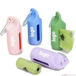 Boîte de rangement portable pour sacs à déjections animales, fournitures de ramassage et de nettoyage pour chats et chiens, produits promotionnels pour animaux de compagnie - Product Image 1