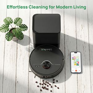 Robot Aspirador y Fregador Liberbot con Autovaciado, 7000Pa, Motor sin Escobillas, Control por App, Limpieza Inteligente para el Hogar, Contenedor de Polvo de 3.5L - Product Image 5