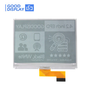 GDEY042T81 จอแสดงผล E-Ink ขนาด 4.2 นิ้ว 400×300 SPI รีเฟรชเร็ว 1.5 วินาที โมดูลกระดาษอิเล็กทรอนิกส์ประหยัดพลังงาน สำหรับป้ายราคาแบบดิจิทัล - Product Image 2