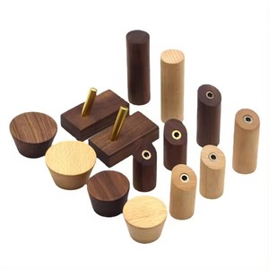 Estante Rectangular de nogal para colgar en la pared, dormitorio, baño, cocina, receptor, ropa, toalla, sombrero, gancho para equipaje - Product Image 5