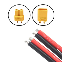 Connecteur XT30 Femelle/Mâle 16AWG Câble en Silicone E Pigtail Plug pour Batterie Lipo à Aile Fixe RC Accessoires de Chargeur de Drone FPV