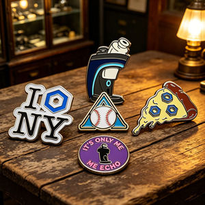 Produttore di Spille <span class=keywords><strong>Anime</strong></span> Personalizzate, Spille in Metallo Smaltato con Logo Personalizzato, Spille in Resina Dura Pressofusa - Product Image 1