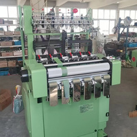 Credit Ocean Métier à tisser de navette en tissu étroit 12/16 Varitex Muller Métier à tisser à aiguilles Machine à sangle ronde Machine à sangle non élastique