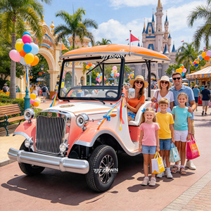 ZOWN Voiture de tourisme rétro résistante à l'usure pour l'intérieur, bonne résistance à la chaleur et au froid pour les projets touristiques - Product Image 1