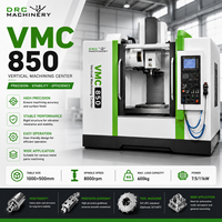 Centre d'usinage vertical CNC 3 axes VMC850 abordable avec broche BT40, 24 outils ATC, prix direct usine