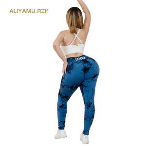 Leggings sportivi da <span class=keywords><strong>donna</strong></span> Leggings a <span class=keywords><strong>vita</strong></span> alta da palestra Fitness Yoga Push up <span class=keywords><strong>pantaloni</strong></span> da <span class=keywords><strong>donna</strong></span> senza cuciture - Product Image 3