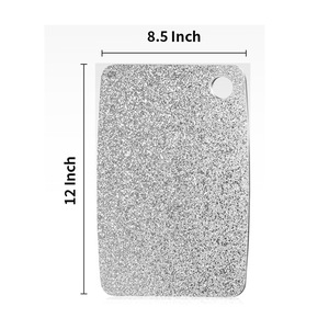 Crystalline Textured Titanium Cutting Board 8.5x12 Inch Anti Mildew Antibacterial Rectangle Chopping Block - Product Image 1