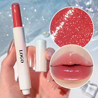 Gloss à lèvres pailleté personnalisé de qualité supérieure, label privé, végan, haute pigmentation, vente en gros pour les marques de beauté indépendantes