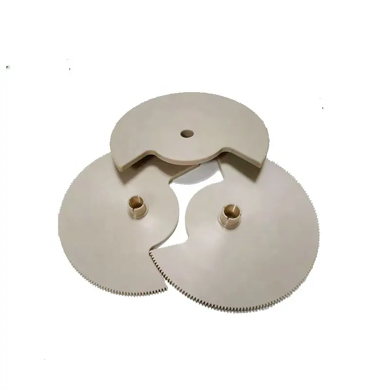 Customized Machining CNC Peek Milling Parts Super Wear Resistant Injection Molding Parts Peek Pinion Peek Gear
