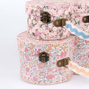 Valises en forme de cœur, boîte cadeau d'anniversaire pour enfants, carton, coton avec poignées, boîte de rangement pour bijoux, valise cadeau pour bébé - Product Image 6