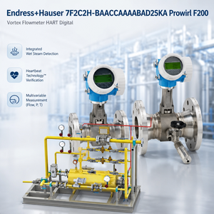 เครื่องวัดอัตราการไหล Endress+Hauser รุ่น 7F2C2H-BAACCAAAABAD2SKA Prowirl F200 แบบดิจิตอล HART สำหรับน้ำมัน เคมีภัณฑ์ และโรงไฟฟ้า - Product Image 2