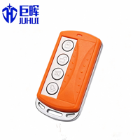 Control Remoto Premium para Puerta de Garaje Enrollable, Carcasa de ABS, Marco de Aleación de Zinc Electrochapado, 4 Botones, Alcance de 30m, Anti-Caída