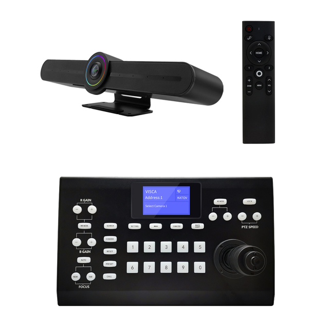 Professional USB Digital Zoom HD Auto Focus Web Camera 4K Webcam Video Conference Camera System With Microphone and Speaker