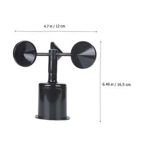 เครื่องตรวจจับความเร็วลมพร้อมเอาต์พุต4-20mA ทำจากพลาสติก ABS สำหรับเกษตรกรรมขนาดเล็กกลางแจ้ง - Product Image 4