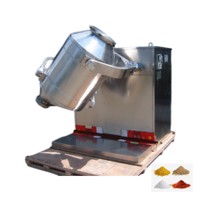 Mélangeur de poudre 3D de laboratoire automatique à mouvement tridimensionnel pour produits chimiques et restaurants