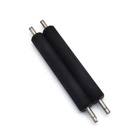 Rouleau de nettoyage par extrusion d'eau en caoutchouc EPDM personnalisé XHS, résistant à la pression et aux solvants, avec noyau en acier inoxydable
