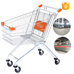 Prix promotionnel d'épicerie en métal supermarché chariot - Product Image 4