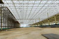 Hangar Prefabricado de Acero con Estructura de Vano Abierto para Aviones, Edificio para Taller Comercial de Gran Espacio