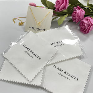 Toptan özel lüks takı parlatma temizleme bezi - Product Image 5