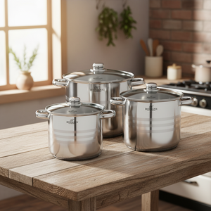 Meilleures ventes d'ustensiles de cuisine commerciaux en acier inoxydable Ensembles de casseroles à faible teneur en sauce Cuisine à <span class=keywords><strong>induction</strong></span> Cuisine Design minimaliste - Product Image 3