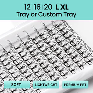 Offre Spéciale nouvelle tendance en gros 0.05mm 0.07mm 5D 7D trois pointes tige <span class=keywords><strong>courte</strong></span> Premade Volume ventilateur cils Premade ventilateurs - Product Image 3