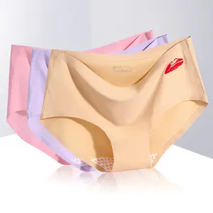 NK1126 Underwear Manufacturer Spandex Panties Seamless Silk Underwear Women