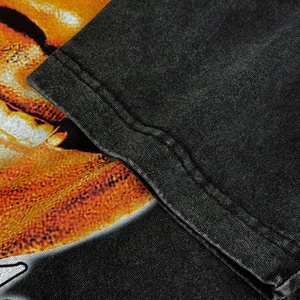 Camiseta de Moda Vintage para Hombre, Unisex, Cuello Redondo, Algodón, Estilo Casual, Estampado Gráfico Y2K, 100% Algodón Tejido - Product Image 3