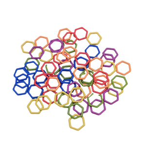 ZHENZHIZHE marqueurs de point colorés marqueurs de point de tricot en métal anneaux en métal marqueurs de point en métal pour le <span class=keywords><strong>crochet</strong></span> - Product Image 1
