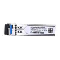 Module SFP BIDI 1,25 Gbit/s 20 km 1000BASE-BX-D Transceiver WDM 1310/1550 nm DDM LC pour FTTH Garantie 1 an