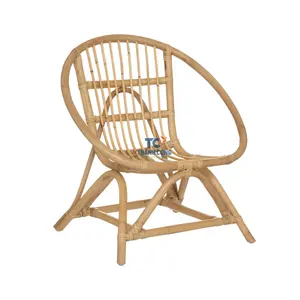 手工藤条天然藤条户外餐椅高品质批发手工藤椅越南制造