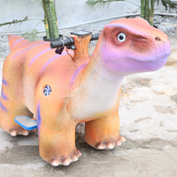 Jouets Scooter Électrique Animatronique Dinosaure Bébé Personnalisé pour Enfants, Parc d'Aventures, Lancement à Monnayeur