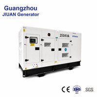 Générateur diesel insonorisé Guangzhou Perkins 250kVA 275kVA 300kVA 330kVA 400kVA avec moteur 1206A-E70TTAG3 et ATS - Prix