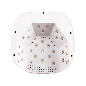 Lampe à ongles UV LED sans fil 98W, lumière d'ambiance arc-en-ciel, sécheuse à gel rechargeable haute puissance pour manucure - Product Image 4