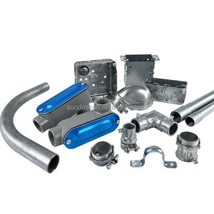 <span class=keywords><strong>EMT</strong></span> aço flexível Conduit montagem zinco IMC <span class=keywords><strong>EMT</strong></span> tubulação acessórios com conector rígido Squeeze - Product Image 1