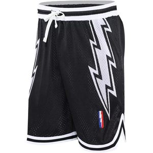 Shorts de basket rétro personnalisés DIOTSR pour hommes, 100 % polyester respirant, imprimés avec poches, design athlétique streetwear - Product Image 6
