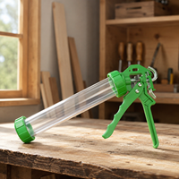 Paquete a granel de pistola de calafateo sin goteo para reparación y aplicación, con salida limpia y control manual, para cartuchos de madera, herramienta manual de precisión