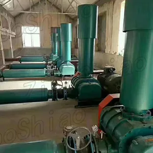 Tri-lobe Roots blower Used in Paper Machinery Production Line