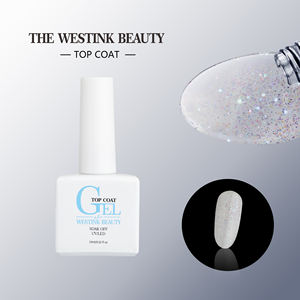 Esmalte de uñas de Gel brillante personalizado, capa superior brillante de resina Natural <span class=keywords><strong>para</strong></span> salón de belleza, 15ml - Product Image 5