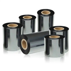 ริบบิ้นถ่ายโอนความร้อนคาร์บอนผสม 110x450 ม. สำหรับเครื่องพิมพ์บาร์โค้ด ใช้ได้กับหลายยี่ห้อ สีดำ น้ำเงิน แดง เขียว เหลือง - Product Image 1