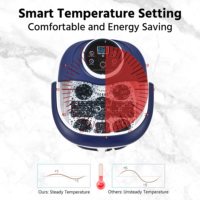 Usine Automatique Électrique Pied Trempage Seau Température Constante Chauffage Pédicure Bassin Baignoire Pied Spa Bain Masseur