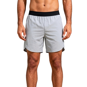 Shorts d'entraînement double couche pour hommes, entrejambe 9 pouces, coupe ample, tissu à séchage rapide, pour la musculation, avec impression personnalisée - Product Image 1