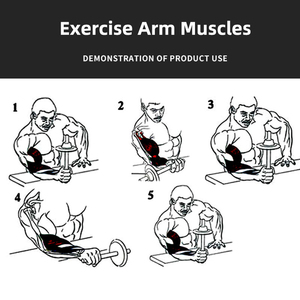 Mancuerna para el antebrazo, accesorio de lucha para el hogar, gimnasio, Fitness, equipo de martillo - Product Image 3