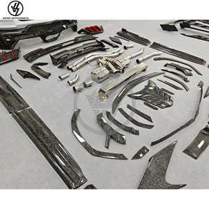 Kit carrosserie MSY Style en fibre de carbone sèche pour Lambo URUS SE : Pare-chocs, Capot, Élargisseurs d'ailes, Jupes latérales, Aileron, Diffuseur, Lame de pare-chocs, Sortie d'échappement - Product Image 6