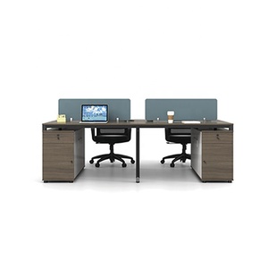 Escritorio de estación de trabajo de ordenador PC privado Modular moderno 10 personas Mdf Oficina cubículo partición estación de trabajo muebles de mesa - Product Image 5